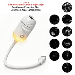 New Atmosphere Projection Car Ambient Light Large Range Projection Romantic Atmosphere Multiple Scenes Adjustable Focus Distance