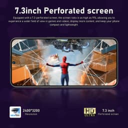 K-Touch Mobile Phones S26 Ultra Smartphone Android 15 Global Version 5G Dual Sim Cell phone 7.3 Inch 16+48MP Camera 22GB+2TB 7800mAh Wifi GPS Cellphones For Men Women