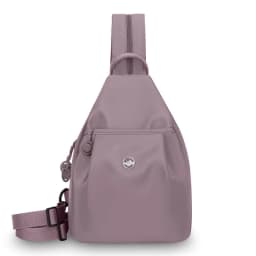 Women's Lightweight Mini Backpack, Oxford Cloth Chest Bag with Anti-theft Function, Simple Stylish Versatile Convertible Daypack