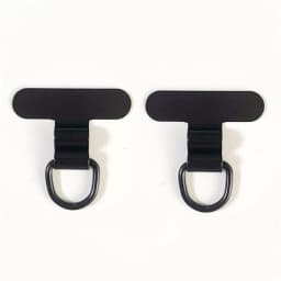 1/2PCS Mini Mobile Phone Lanyard Patch Pad Stainless Steel Silent Hole Clip Ultra-thin Metal Back Patch Sturdy Connection Piece