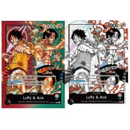 Diy One Piece One Piece Card Game Start Deck EX Luffy & Ace ST-30-001 ENGLISH MONKEY D LUFFY PORTGAS D ACE COLLECTION CARD