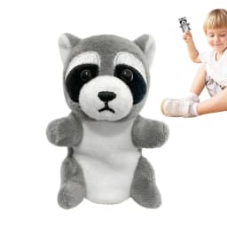 Plush Hand Puppets Creative Plush Finger Puppets Small Cartoon Animal Puppets Toys For Kids Toddler