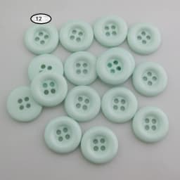 NBNNEG 30Pcs Multicolors 18MM Round Buttons Resin Decorative Scrapbooking Botoes Tailor Garment Sewing Accessory