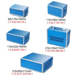 80*170*130 DIY Electronic Module Instrument Housing Junction Box Electronics Enclosure Box Enclosure Project Case Junction Box