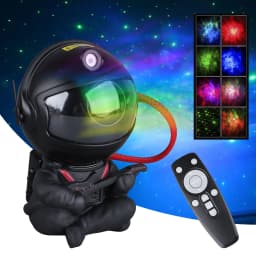 Galaxy Light Projector Featuring Various Nebula Settings, an Astronaut Design with Remote Control, Perfect for Bedroom Ambiance, Room Decoration, Parties, And an Excellent Gift for Friends During Halloween And Christmas Children's Day Gift