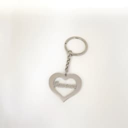 Custom Name Keychain Personalized Stainless Steel Pendant Keychains for Women Men Customized Nameplate Keyring Jewelry Gifts