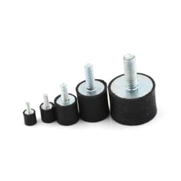1pc M3 M4 M5 M6 M8 Male To Female Thread Rubber Shock Absorber Crash Pad Damper Bobbin Mount Anti Vibration Isolator Accessories