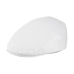 BOTVELA Linen Flat Cap for Men Women Herringbone Linen Newsboy Cap Lightweight Driver Ivy Hat Bakerboy Hat Summer Boina for Male