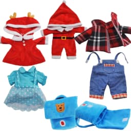 Pip and Posy Doll Clothes for 20cm 43cm Idol Dolls Accessories Plush Doll's Clothes Sweater Stuffed Toy Dolls Outfit for Dolls