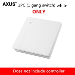 1 2 3 Channel Button 86 Type Wall Panel RF 433Mhz Remote Controller for RF433 Smart Switch RF433 for Home Led Light Lamp Fan