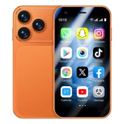 ONEMYTH MINI 3G Small Smartphone, Play Store, SEVRO, WhatsApp, GPS, WiFi, Dual SIM Cards, Facial Recognition