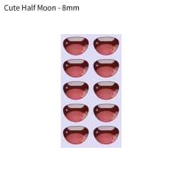 10 pcs Multi styles Cute Cartoon Mouth Stickers Anime Figurine Doll Face Organ Paster Decals DIY Glass Mouth Chips Paper