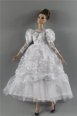 1 Set Doll Clothes 1:6 Scale Dress Outfit for 11.5 inch 30cm Doll Many Style for Choice Gifts for Girls #1