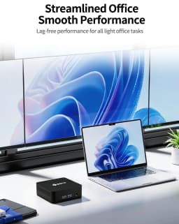 Soyo Mini Pc Y5 Intel I3 4Th 8Gb Ram 128Gb Rom Windows 10 Wifi Bt4.2 Desktop Computer