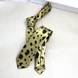 Black and white striped tie narrow version girls casual 5CM hand play trend earth cool dance
