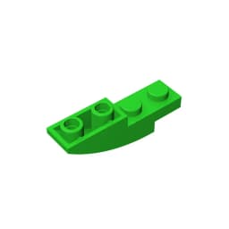Gobricks GDS-731 BRICK 1X4X1 INV. BOW compatible with lego 13547 children's DIY Educational Building Blocks Technical