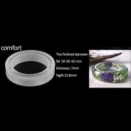 4 Sizes Bracelet Resin Epoxy Molds Casting Silicone UV Resin Mould Tools For DIY Jewelry Making Earrings Pendant Accessories Set