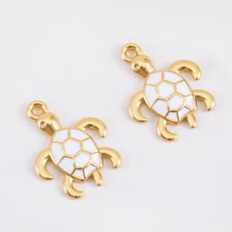 10pcs Trend White Enamel Ocean Coral Conch Fish Bones Fishtail Heart Charms Alloy Pendants DIY Necklace Keychain Jewelry Making