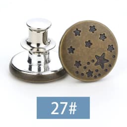 5/10/20Pcs Button Pins for Loose Jeans No Sew Instant Replacement Snap Tack Pant Button Adjustable Metal Pants Button Tightener