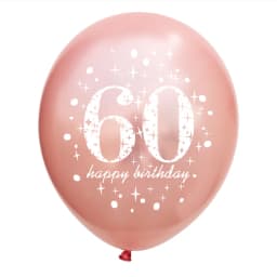 5Pc Happy Birthday Decoration Gold Rose Black 16 18 30 50 60 70 80 90 Years Birthday Party Digital Ballon Latex Party Supplies