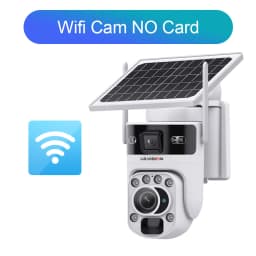 LS VISION 12MP 60X Optical Zoom Solar Securty Camera Outdoor 4G/WiFi Dual Screen Two Way Talk Auto Tracking CCTV Camera Ubox App