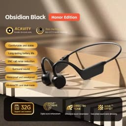 New Bone Conduction Headset Bluetooth 5.4 With Mic Waterproof Exercise Fitness Wireless Swimming Sports Headphone New 2026