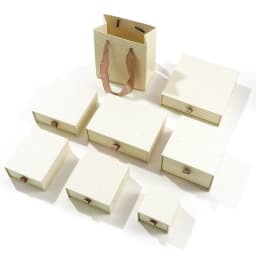 2pcs 8Seasons Paper Pull-Out Drawer Jewelry Gift Box Square Creamy-White For Ring Necklace Bracelets Earrings Gift Packing Box