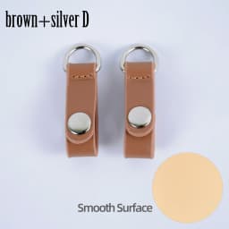 TANQU New 1 Pair 2 Piece Clip Closure Attachment for Obag Faux Leather Strap Hook Clip for Opocket O Bag