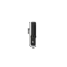 1/4" Drill Socket Adapter For Im Pa Ct Driver Hex Shank To Square Socket Extension 1/4 Inch For Mounting On A Hexagonal Tool