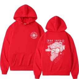 Til Valhalla American Beard Warrior Tactical Skeleton Graphic Hoodie Men Women Fashion Oversized Sweatshirt Male Casual Hoodies