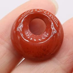 Natural Stone Beads Semi-precious Stones Round Big Hole Beads for Jewelry Making DIY Necklace Bracelet Earrings Accessories18mm