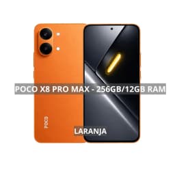 Xiaomi Poco X8 Pro Max 5G, 256GB+12GB RAM, Smartphone Processador MediaTek Dimensity 9500s, Bateria 8500 MAh, Versão Global