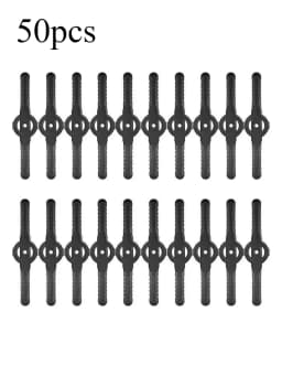 20/50PCS Replacement Plastic Blades – Cutter Set for Cordless Grass Trimmers & Strimmers Durable Garden Tool Replacement Parts