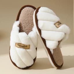 Winter Warm Plush Women Slippers Non Slip Soft Shoes Comfort Flat Heel Indoor Bedroom Couple's Slippers for Home Shoes