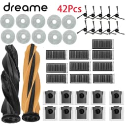 Dreame X50 Ultra / S40 Enhanced Edition Robot Vacuum Cleaner Accessories Main Roller Side Brush Hepa Filter Mop Dust Bag Parts