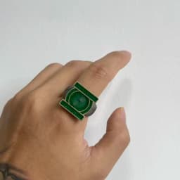 【Ships In 24h】2026 Lanterns Green Lantern Corps Ring Metal Cosplay Dc Tv Series Official Collectible Prop Cosplay Costume Decor
