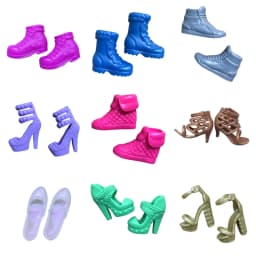 1/6 Doll Shoes Kids DIY Playing Doll Accessories Shoes Original Sandals Doll Colorful Boots Decors Male Female Doll Parts