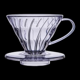 Hot Selling V Shaped 60 Degrees Coffee Maker Set Pour-over Coffee Filter Cup Spiral Hand Filter Cup