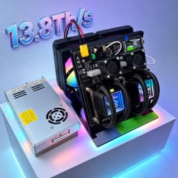 NerdOCTaxe Hydro Rev3.1 13.8Th/s 230W 8*BM1370 ASIC Chips Bitcoin Miner BTC Solo Miners Bitcoin Silent Mining Lottery Machine