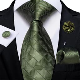 Floral Pink Ties For Men Wedding Party Man Tie Handkerchief Brooch Cufflinks Set Men Accessories Gravata
