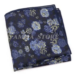 High Grade Handkerchief Man Jacquard Water Ripples Constellation Paisley Christmas's Day Party Pocket Square Handkerchiefs Suit
