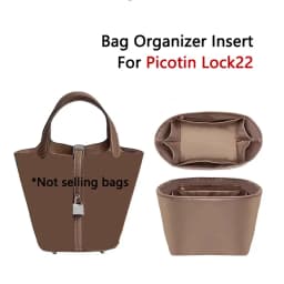 Bag organizer insert For Picotin 18 22 easy to wash and dry quickly bag support storage inner modification bag accessories