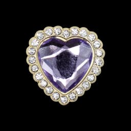 1pcs Luxury Charms for Women's Shoe Decorations Pins for Sandals Girls Female Favor Gifts Pink Shoe Chamrs Colourful Heart