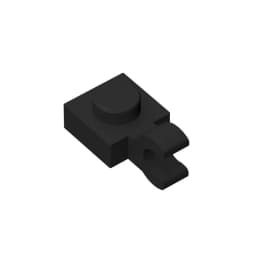 Gobricks GDS-813 PLATE 1X1 W/HOLDER VERTICAL compatible with lego 6019 61252 children's toys Assembles Building Blocks Technical