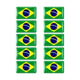 10pcs Epoxy Italy Flags Sticker Car Interior Decoration Decal for Fiat 500 Abarth Punto Panda Tipo Bravo Stilo Coupe Doblo Badge