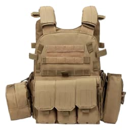 Nylon Tactical Vest Body Armor Hunting Carrier Men Combat Camo Military Army Vest Outdoor CS 2026