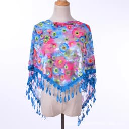 New Muslim Head Wrap Lace Tassel Triangle Scarf Women Flower Shawl Elegant Breathable Wedding Outdoor Accessories 50*150cm