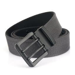 Vintage Reversible Belt For Men Double Needle Alloy Buckle Soft Tough Canvas Belt 38mm Adjustable Work Girdle Male Accessories