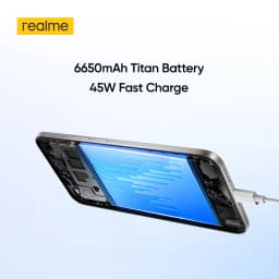 realme 16 5G Smartphone 45 W Fast charging Straight screen AMOLED 50MP 6550mAh Fast Charge Ip69