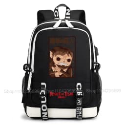 Attack on Titan Backpack Anime Mochila Student School Bag Boys Girls Gift Casual Daily Travel Rucksack